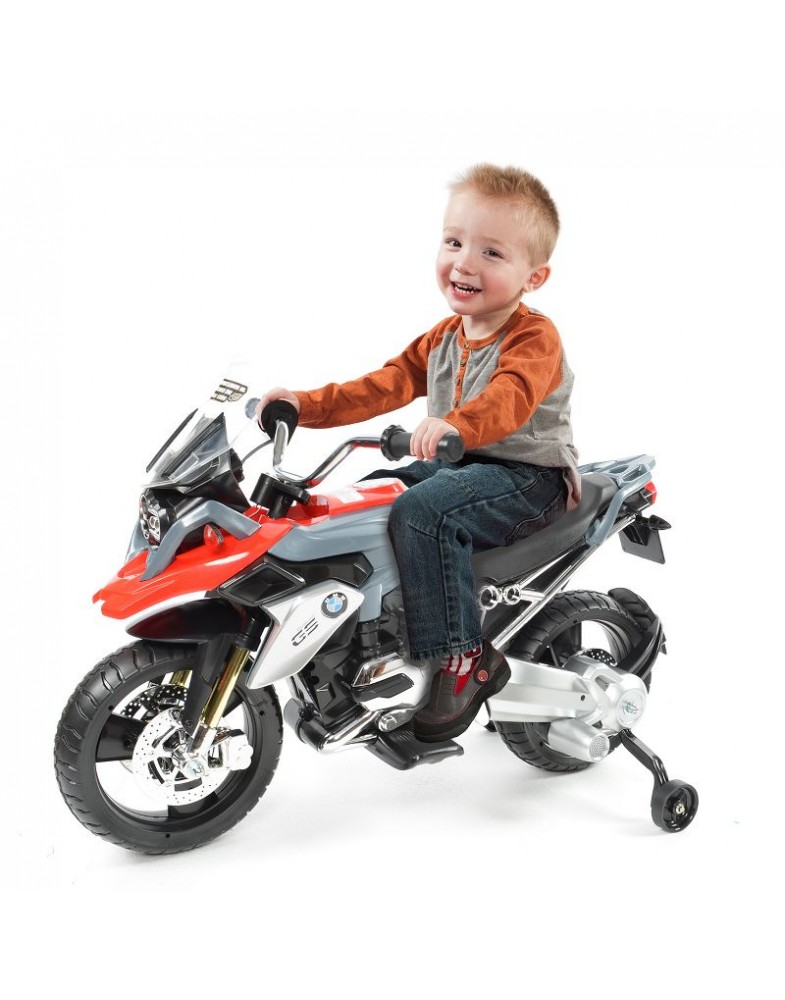 Rollplay 6V BMW Motorcycle Powered Ride-On – Red/Gray